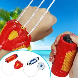 Gun Toys Water Water Forink Sprinkler для детей летняя ванная комната пляж мини -запястье спринклерные игрушки для водного оружия мини -запястье спринклерные аксессуары 230614
