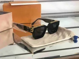 Luxuriöse 1.1 Millionaires-Sonnenbrille für Herren und Damen, Vollformat, Lvity-Designer, MILLIONAIRE 1.1 Sonnenbrille, Herren, MILLIONAIRE, Schwarz, hergestellt in Italien