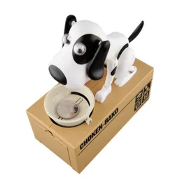 Novelty Games Cute Small Dog Piggy Save Money Bank Saving Money Pot Coin Box Can Creative Gift Kids Birthday Gifts 230614