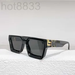 선글라스 디자이너 New Fashion Global Star와 같은 뜨거운 인터넷 유명인 블로거 여성 남자 브랜드 Oculos Gafas de Sol Model M96006W 안경 8Y8L