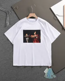 2023 MensWomens Designer Graffiti T-shirty drukowana moda Man ofs Whits T-shirt bawełniane koszulki Luksusowe luksusowe t-strejowe t-shirty US Hip Hop Streetwear US S-xl 015