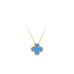 2024 New Model Pendant Necklaces Pendant Necklaces Gold Designer Clover Cleef Necklace Jewelry Factory High Quality with Box Have Nature Sailormoon G68r