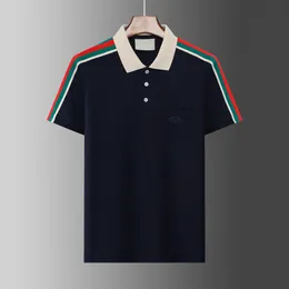 Homens Designer Camisa Polo Impressão Algodão Verão Polo T Shirts Bordado Manga Curta Casual Trabalho Negócios Golfe Esportes Camisas Polo Masculinas