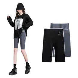 Женская высокая эластичная талия Bodycon Tunic Yoga Sports ездит на пятых брюках шорты Sml Sml