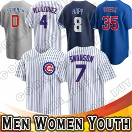 7 Dansby Swanson 5 Koszulka baseballowa Christophera Morela 23 Marcus Stroman Cody Bellinger Ian Happ Marcus Stroman Justin Steele Cubs Kyle Hendricks Seiya Suzuki Wisdom