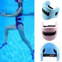 Air Inflation Toy EVA Adjustable Waist Floating Swimming Foam Portable Adult Children Learn To Swim Float Board Swim Training Waist Belt Waistband 230616