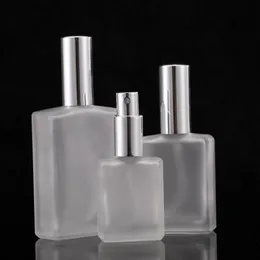 30/50/100 ml pusta napełniacza butelka Traveller Glass Spray Atomizer Transparent Frosted Bottle Sn517 Qudrd