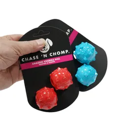 CAITEC Dog Toys Mini Squeaking Ball Soft Floatable Springy Great for Tossing and Chasing Best for Mini or Small Dogs