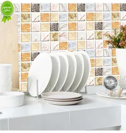 New 3D Mosaic Tile Wall Stickers Self-adhesive Toilet Bathroom Shower Room Sink Refurbished Moisture-proof Wall Stickers