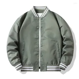 Giacche da uomo Bomber uniforme da baseball Giacca da uomo 2023 Fashion Cool Hip Hop Studente Harajuku Abbigliamento di marca Chaquetas Hombre di alta qualità