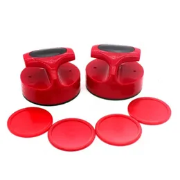 Hava Hokey Air Hokey İtmecılar ve Hokey Pucks Harika gol, kürekler oyun tabloları için yedek aksesuarlar 2 grev 4 diski 230615