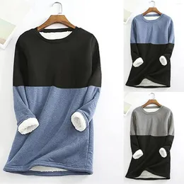 Bluzy damskie Koreańskie duże z kapturem jesień zimowe bluzy damskie sudaderas con capucha y2k materiał