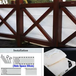 Shade Milky HDPE Balcony Sun Net Fence Privacy Screen Cover Garden Plants Shelter Wind Protection Terrace Safty Nets