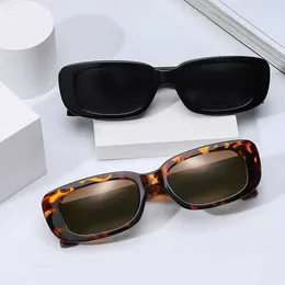 4-piece Set of Retro Sunglasses Small Square Rectangle 90s Glasses Fashion Y2k Women's Aesthetics 9o94