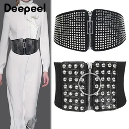 Другие модные аксессуары 1pc Deepeel 70-80 см модный панк-панк-винтажный женский пояс
