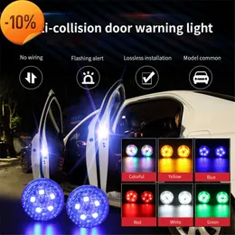 New Universal LED Car Opening Door Safety Warning Luci anti-collisione Sensore magnetico Strobe Flash Light Segnale di svolta Luce di parcheggio