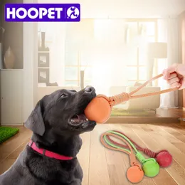 Hoopet Pet Dog Rope Chew Tug Tog Toy Interactive Chew Paly 이빨 청소 장난감 작은 중간 큰 개 3 색