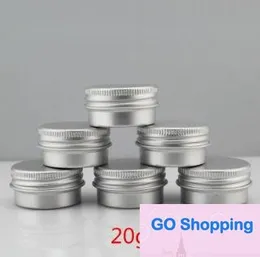 50pcs/로트 20G 알루미늄 JAR 20ML 금속 화장품 포장 컨테이너 전문 화장품 컨테이너 품질