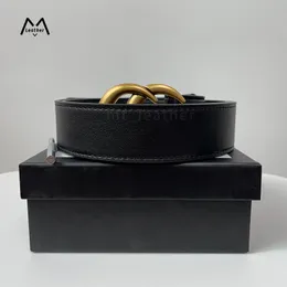 Fashion Classic Men Designers Belts Womens Mens Casual Letter Smooth Buckle Belt Width 2.0cm 2.8cm 3.4cm 3.8cm With box wholesale