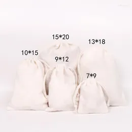 Shoppingväskor tomma väska spot risförpackning dragkammare bomullsficka kreativ miljövänlig duk anpassad tryckt