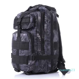 12 Colors 30L Hiking Camping Bag Military Tactical Trekking Rucksack Backpack Camouflage Molle Rucksacks Attack Outdoor Bags Cca