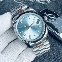 Gün Mens Saatler Tarih Otomatik Makine 40mm Altın 904L Paslanmaz Çelik Kayış Safir Elmas ST9 36mm Lady İzle Katlanır Toka Su Geçirmez Dhgate