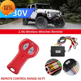 New Best Promotion 12V-24V 50ft Wireless Winch Remote Control Set Kit With Key Fob For Truck ATV SUV Auto Winch(6.5)