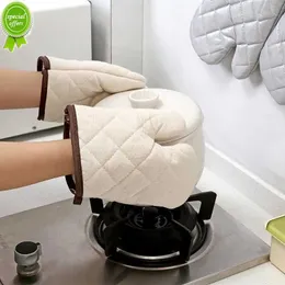 Nowe odporne na ciepło rękawice przeciwpałkowe Bakeware Gloves kuchenne kuchenne rękawiczki mikrofalowe pieczenie grilla do piekarnika Mitts Kitchen