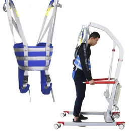 Eslinga de caminhada modeladora de pernas para treinamento de reabilitação de pacientes com deficiência, assistente de elevador, cinto de treinamento para cuidados de saúde 230615