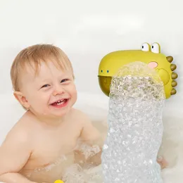 Bath Toys Children's Shower Toys Music Dinosaur Bubble Machine Baby Water Bath Toys Children's 0 do 1 Bańka Making Making 230615