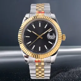 Luxury Designer Watch Mens Watch Movement 36/41mm Full Rostfri Steel Waterproof Pink 28/31mm Datejust Holiday Present Womens Watches