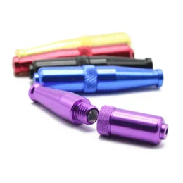 Fashion Small Metal Smoking Pipes Baseball Bat One Hitter Pipe Straight Type Metal Smok Accessories