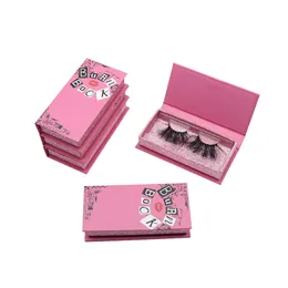 Strumenti per il trucco Burn Book Lash Case All'ingrosso Lashwoods Ciglia Scatola vuota Diamond Lashes Case Candy Ciglia Packaging Box Free Lash Tray 230615