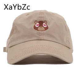 Boll Caps Kanye West Ye Bear Dad Lovely Baseball Cap Summer For Men Women Unisex Exclusive Release Hip Hop Style Hat 230615