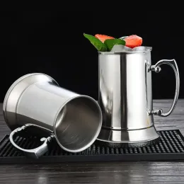 16oz Ounce Double Wall 18/8 Stainless Steel Tankard Beer Mug High Quality Mirror Finish Fy5036 0616