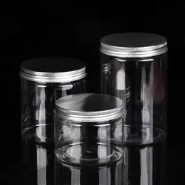 New 1pcs Multiuse Clear Plastic Jar and Lids Empty Cosmetic Containers Makeup Box Home Travel Storage Bottle Box Food Storage Box