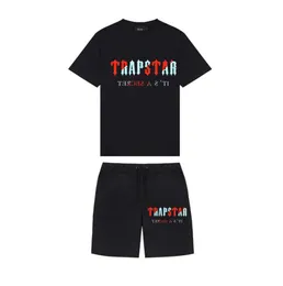Мужские футболки бренд бренд Trapstar одежда для футболки на стыдках Harajuku Tops Tee Funny Hip Hop Color футбол
