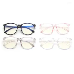 Montature per occhiali da sole Occhiali da computer trasparenti per donna Anti luce blu Uomo Occhiali rotondi Occhiali da lettura Lunette ottiche Oculos
