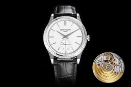 P الكلاسيكية A الفاخرة t legant e Ultra Thin K 39mm wrist Watches 6119r Mechanical Rose Gold 3K head end end out gift watch for men women fashion