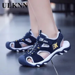 Sandalet Ulknn Boys Cldingtoe Yaz 8 Antislip Softsole Genç Öğrenciler Boy 9 Büyük 12 yaşındaki 230615