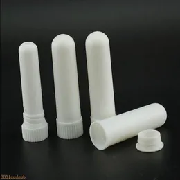 1000set/lot boş burun inhaler çubukları, DIY esansiyel yağı için plastik boş aroma burun inhalerleri#42 btsow