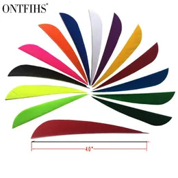 Other Sporting Goods 50 Pcs ONTFIHS 4 Inch Water Drop Shape Turkey Feather Right Left Wing Fletch Vanes For Archery DIY Shooting Hunting 230616