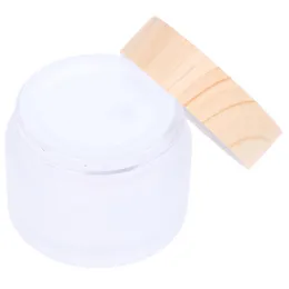 2021 Hot 5g 10g 15g 30g 50g 100g cosmetic jar cream empty makeup cream can be filled container bamboo charcoal packaging bottle