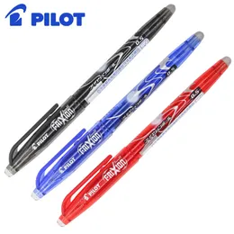 Gelpennor 3st/Lot Japan Pilot Frixion Erasable Pen Gel Ink Pens Set 0,5 mm svartblå röd Boligrafo Borrable Stylo Offecable LFB-20EF 230615