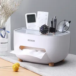 Uchwyty przechowywania stojaki EcoCo serwetek pudełka tkankowe pudełko kuchenne salon kreatywny cuter