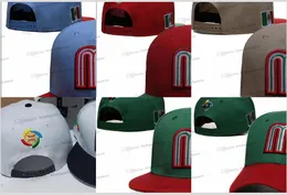 7 أساليب خاصة للرجال البيسبول القبعات Snapback مزيج الألوان الرياضة Mexico Flat Mostr