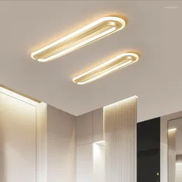 Plafoniere Modern Celling Light Camera da letto Lampada Illuminazione decorativa Sala da pranzo Tessuto a led