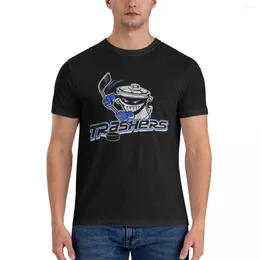 Мужские Polos Danbury Trashers Hockey Vintage Tee Uhl Classic футболка футболка