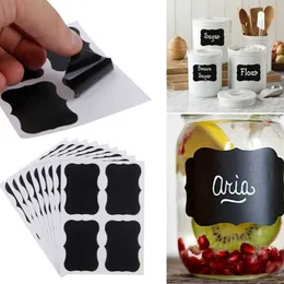 New 36 Pcs Kitchen Label Stickers Jar Sticker Spice Label Sticker Jar Candle Glass Bottle Office Food Classification Kitchen Sticker