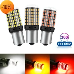 Novo 1xSuper Bright 1156/1157 P21W/PY21W 7440 Canbus Car Led 12V Luz de Ré Stop Brake Lamp Auto Turn Signal Bulb White Red